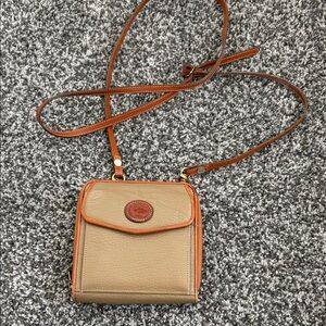 Dooney Burke Tan Crossbody Bag